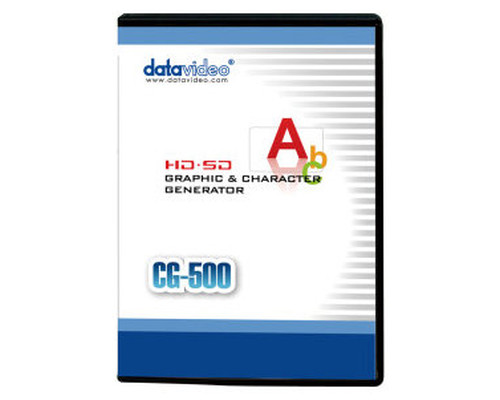 DATAVIDEO CHARACTER GENERATOR SOFTWARE(KEY) DONGLE (CG-500 4K)-(2400-1060) (Espera 4 dias)